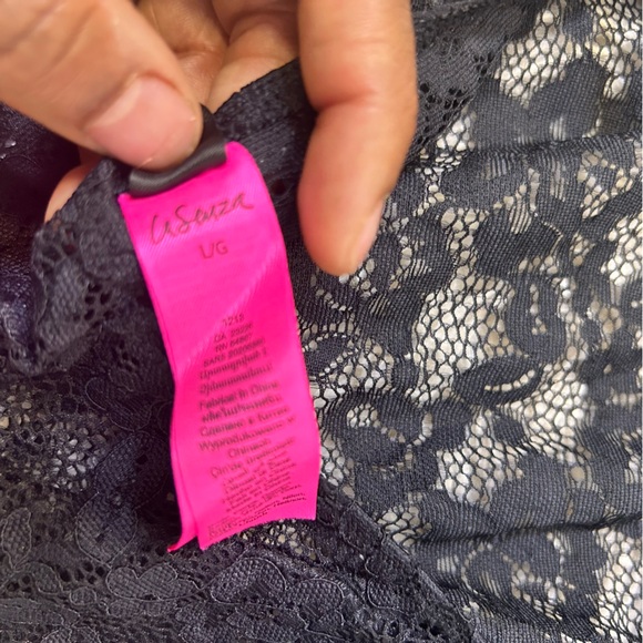 ◾️Lasenza Lace Lingerie Bodysuit With Criss Cross  Back Straps - Picture 9 of 11